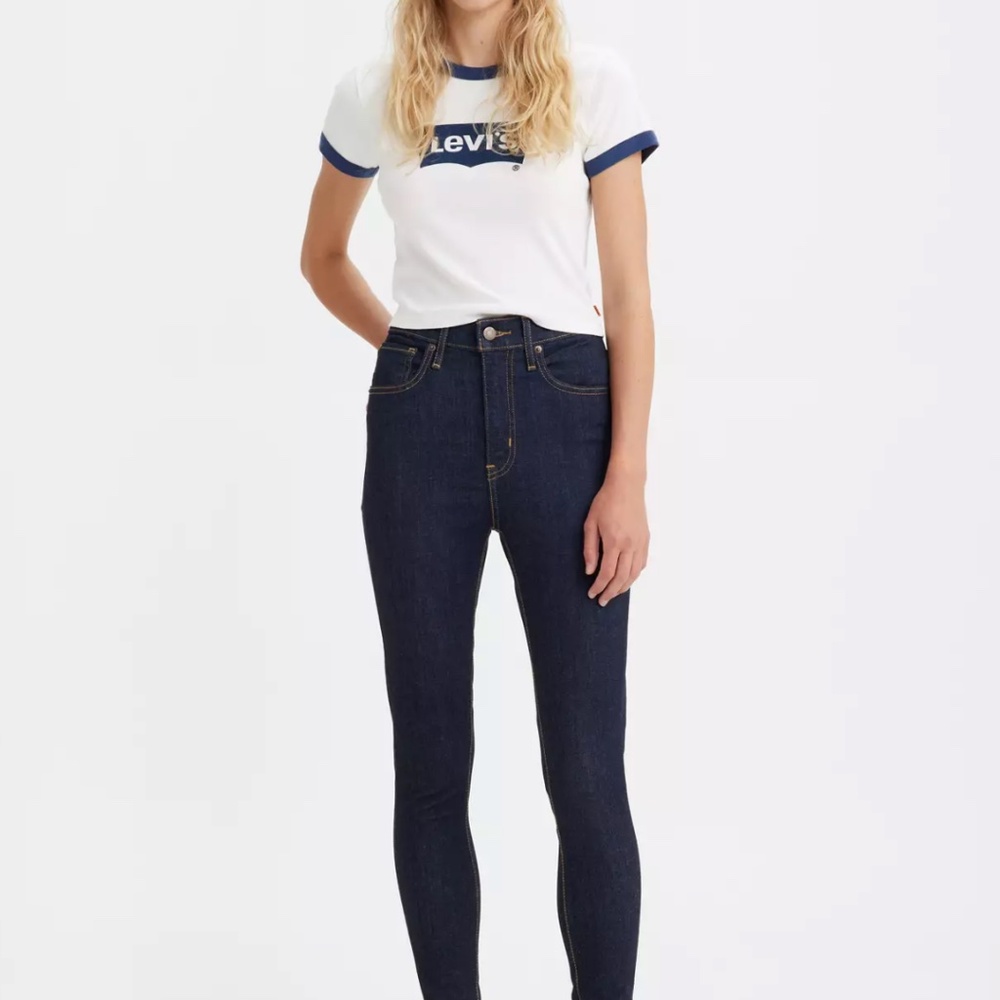 LEVI'S MILE HIGH SUPER SKINNY WOMEN'S JEANS - SIZE 27